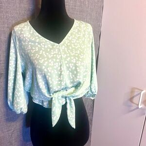 Siena Sky Small Women's Cropped Top